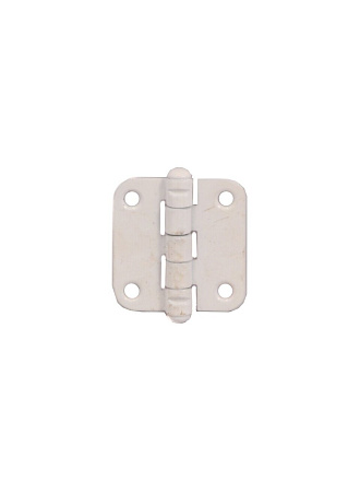 Петля накладная для деревянных дверей, БелТИЗ, 40х44 мм, универсальная, ПН5-40, белая