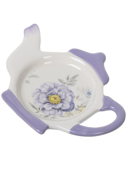 Подставка для чайных пакетиков, доломит, фигурная, Daniks, Флорина