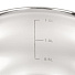 Кастрюля нержавеющая сталь, 2 л, с крышкой, крышка стекло, Daniks, Монако, SD-A88-16, индукция - фото 5