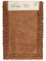Коврик для ванной хлопок, 0.5Х0.8 м, коричневый buble, Silvano, Лиона