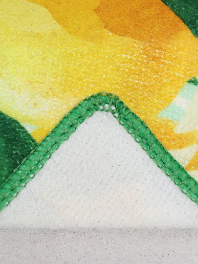 Полотенце кухонное 40х60 см, 100% полиэстер, Лимоны новые, Китай, Y9-193