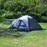 Палатка 4-местная, 210+120х240х130 см, 2 слоя, 1 комн, 1 тамб, с москитной сеткой, 2 вентиляционных окна, Green Days, GJH057 - фото 2