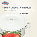 Кастрюля эмалированная сталь, 2 л, с крышкой, крышка сталь, цилиндрическая, Сибирские товары, С1610.П*59/*78/*44/*59/С, в ассортименте - фото 10