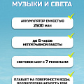 Музыкальная колонка для бассейна, плавающая, светодиодная, Bestway, Bluetooth, 58700 - фото 12