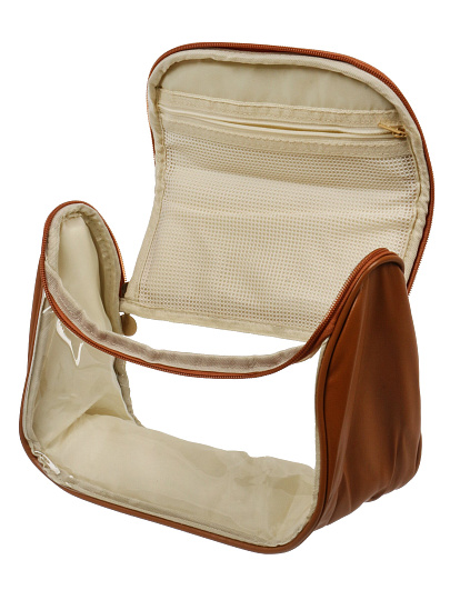 Косметичка-органайзер с ручкой,полупрозраяная, 24Х13Х17см, A080054