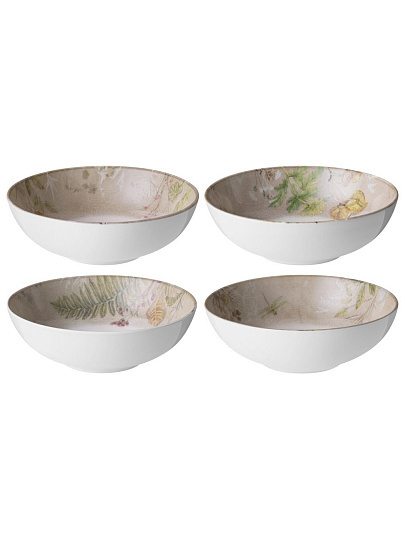 Сервиз столовый керамика, 12 пр, 4 перс, Bronco, GRASSLAND, 579-504