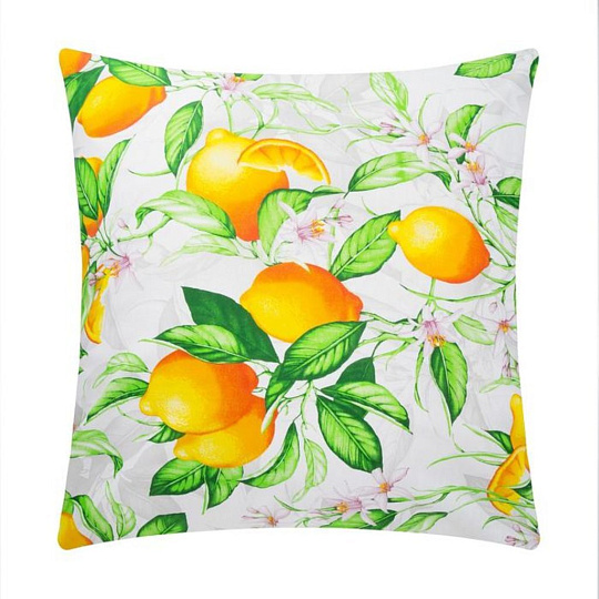 Наволочка 70*70 &quot;Этель&quot; &quot;Лимонное утро&quot;, Жёлтый, сатин, 125 г/м², 100% хлопок, 5279362