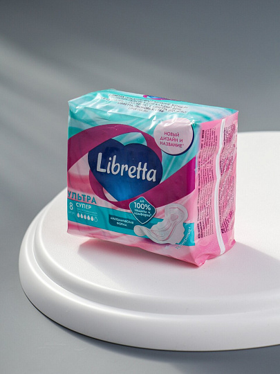 Прокладки женские Libretta, Sensitive Normal, 8 шт, 85751