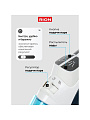 Утюг Rion, SZ-8088, 2200 Вт, керамика, вертикальное отпаривание, противокапельная система, 1.75 м, синий - фото 6