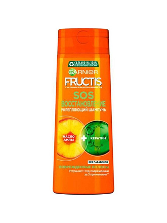 Шампунь Fructis, SOS Восстановление, для всех типов волос, 250 мл