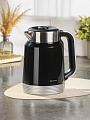 Чайник электрический Daniks, D3020, черный глянцевый, 1.7 л, 2200 Вт, скрытый нагревательный элемент, пластик - фото 12