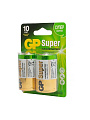 Батарейка GP, D (LR20), Alkaline Super, щелочная, блистер, 2 шт, 02655 - фото 2