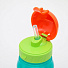 Бутылка питьевая детская пластик, Буквы и Цифры, 400 мл, с трубочкой, в ассортименте, КК0214 - фото 5