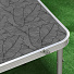 Стол складной металл, прямоугольный, 120х60х68.5 см, столешница МДФ, темно-серый, Green Days, 4 стула - фото 7