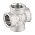 Крестовина 1/4&amp;quot;, г-г-г-г, латунь, AquaLink