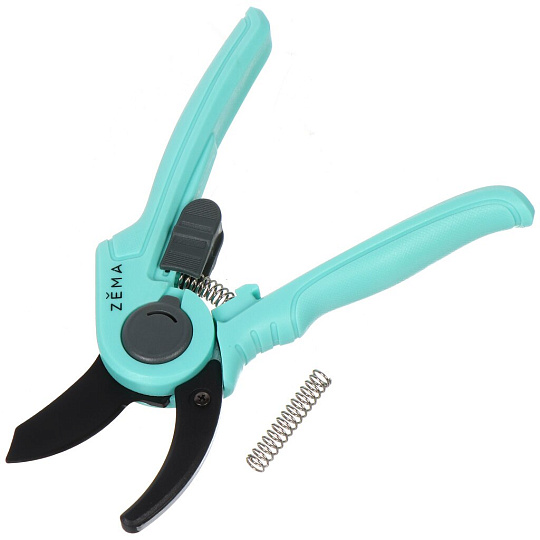 Секатор профессиональный, диаметр реза 20 мм, углеродистая сталь, Zema, Накаба, рукоятка пластик, ZM 2004