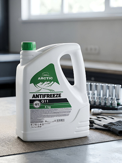 Антифриз Arctic, G11, 5 кг, зеленый, ARgreen5