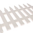 Забор декоративный пластмасса, Palisad, Частокол №1, 28х300 см, белый, ЗД01 - фото 5