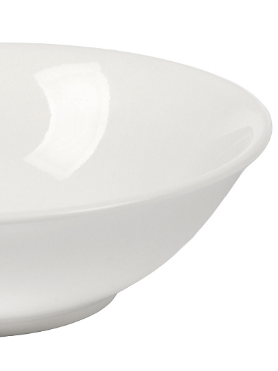 Салатник фарфор, круглый, 15 см, 0.42 л, Лейна, Jewel, белый