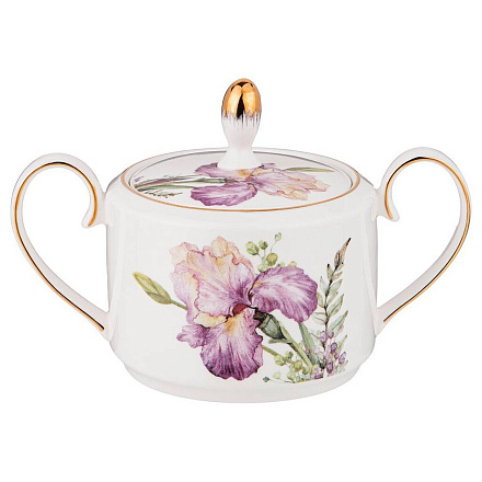 Сахарница 350 мл, керамика, Lefard, Irises, 590-328