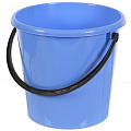 Ведро пластик, 10 л, в ассортименте, хозяйственное, Полимербыт, 4307700