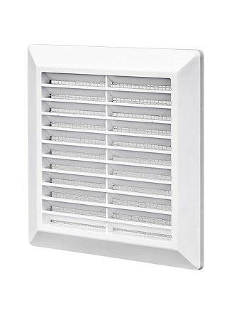 Решетка вентиляционная пластик, разъемная, 190х280 мм, с сеткой, Event, Э1928Р