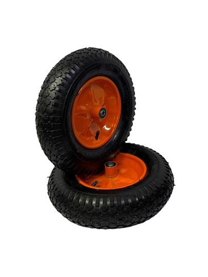 Колесо для тачки резина PR, 4.00-8, втулка D12 мм, Mawipro