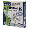 Светильник светодиодный, General Lighting Systems, GSMCL-019-24 Reed, 24 Вт, 6500 К, 1560 Лм, IP20, 32.5х30х6 см, холодный белый свет - фото 4