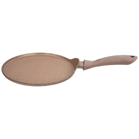 Сковорода блинная Agness премиум &quot;экселент&quot; 24 см, инд дно, 3-слойн покр granit, pfoa free, 936-529