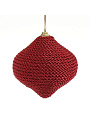 Елочный шар красный, 8 см, SYPMPB--112141 - фото 2
