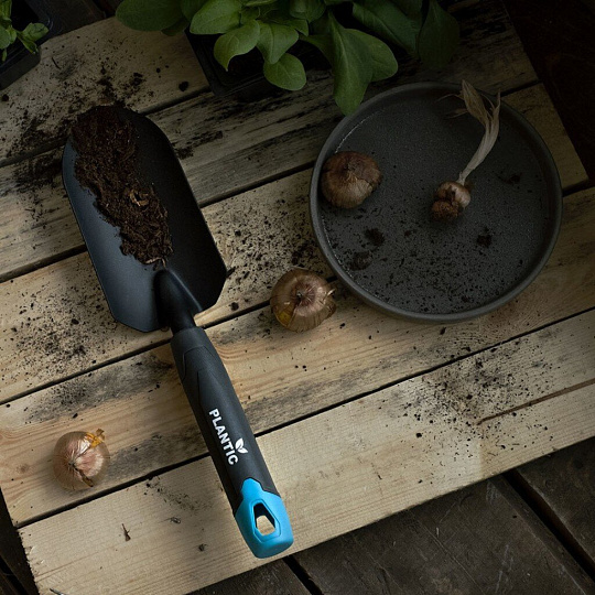 Совок посадочный нержавеющая сталь, Plantic, Light Ergo, 26265-01