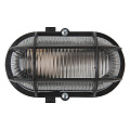 Светильник General Lighting Systems, НБП 02-60-004.03 &amp;quot;ЕВРО&amp;quot;, 60 Вт, E27, на 1 лампочку, IP65, 18.6х12.6х11.2 см, с решеткой, черный, 437833 - фото 3