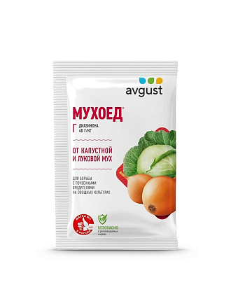 Инсектицид Мухоед, от вредителей почвенных, гранулы, 25 г, Avgust