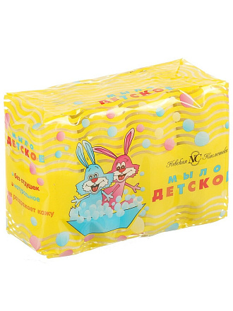 Мыло детское Невская косметика, для купания, 4 шт, 100 г