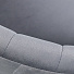Кресло 510х595х820 мм, черный глянец, сиденье квадратное, велюр, на саморезах, California 975, AV 308-C975-08 - фото 6