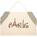 Фартук &amp;quot;paris &amp;quot;,100% х/б, хаки\бежевый, 850-605-33 - фото 4