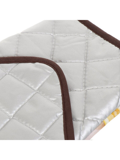 Прихватка 18х18 см, 100% полиэстер, Стейки из лосося, Y9-183