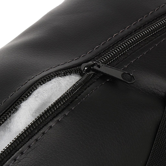 Подушка-подголовник 26х17, на сиденье, косточка, Nova Bright, 48106, бежевая