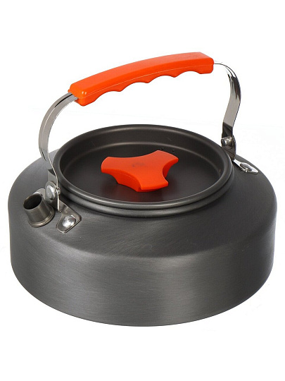 Набор посуды походный, алюминий, 10 предметов, кастрюля, сковорода, ложка, салфетка, миска, T2022-916