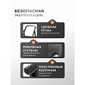 Стремянка 5 ступеней, металл, 150 кг, 37х64х140 см, E080006 - фото 18