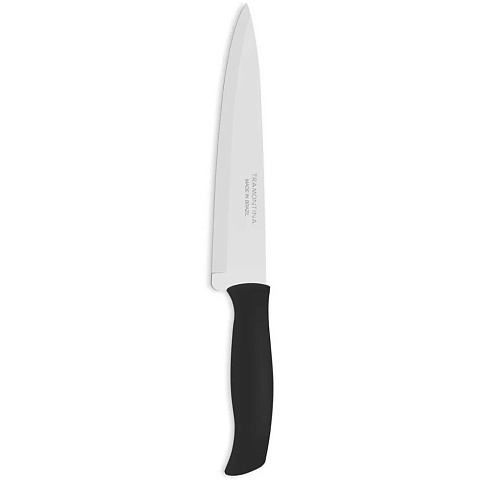 Нож кухонный Tramontina, Athus, универсальный, нержавеющая сталь, 17.5 см, рукоятка пластик, 23084/107-TR