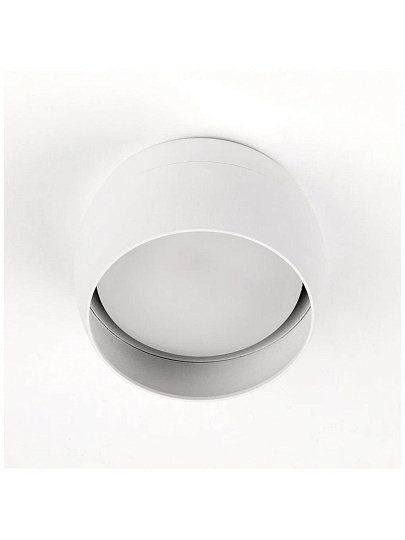 Светильник накладной General Lighting Systems, Чаша, 50 Вт, GX53, на 1 лампочку, IP20, 9х9х5 см, Спот, белый, 661335