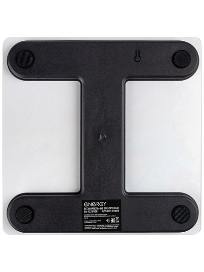 Весы напольные электронные, Energy, EN-422B USB, стекло, до 180 кг, LCD-дисплей, черные