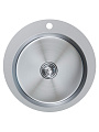Мойка кухонная врезная, Mixline, Pro, нержавеющая сталь, 500 мм, 3 мм, выпуск 3 1/2, круглая, сатин - фото 4