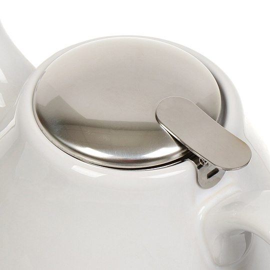 Чайник заварочный керамика, 0.95 л, Loraine, 23056-4, белый