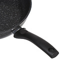Сковорода алюминий, 26 см, антипригарное покрытие, Kukmara, Темный мрамор, индукция, смти260а - фото 5