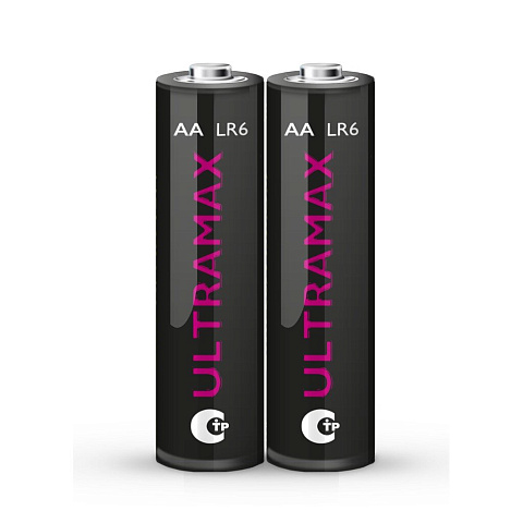 Батарейка ФАZА, АА (LR06, LR6), Ultra Max, алкалиновая, 1.5 В, блистер, 2 шт, 5042995