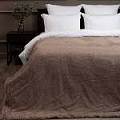 Плед 2-спальный, 200х220 см, искусственный мех, 100% полиэстер, Buenas Noches, Длинный ворс, коричневый, 45883 - фото 4