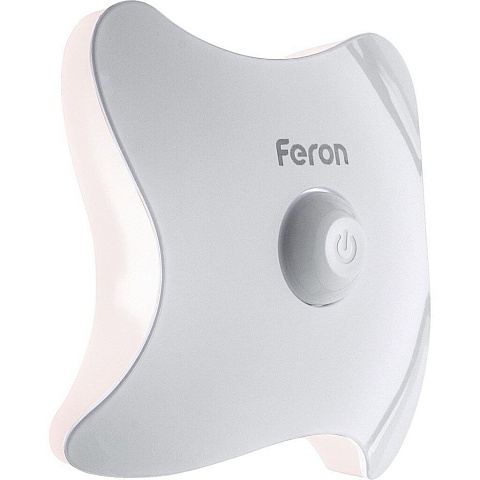 Светильник-ночник Feron, FN2020, на магните, пластик, 0.8 Вт, бат 3*ААА, 41192