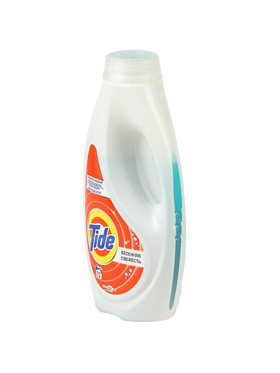 Гель для стирки Tide, 0.78 л, для цветного и белого белья, Весенние цветы